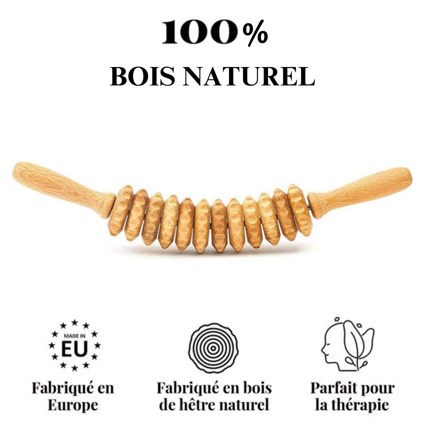 Appareil de Massage Anti-cellulite en bois Traditionnel